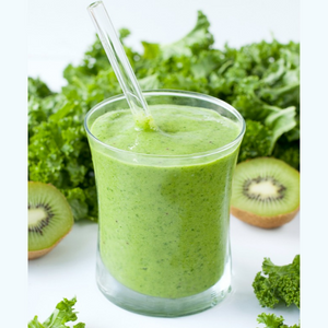 Mango + Kale + Yogurt Smoothie