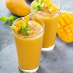 Mango Lassi (Mango + Yogurt)