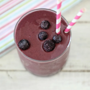 Blueberry+Mango Smoothie