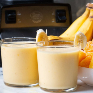 Mango+Banana+Yogurt Smoothie